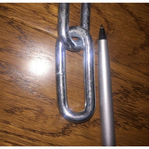 Steel Chain Heavy Duty Security 6 foot Vinyl Covered Rust Weather Resistant 6 ft - Picture 12 of 12